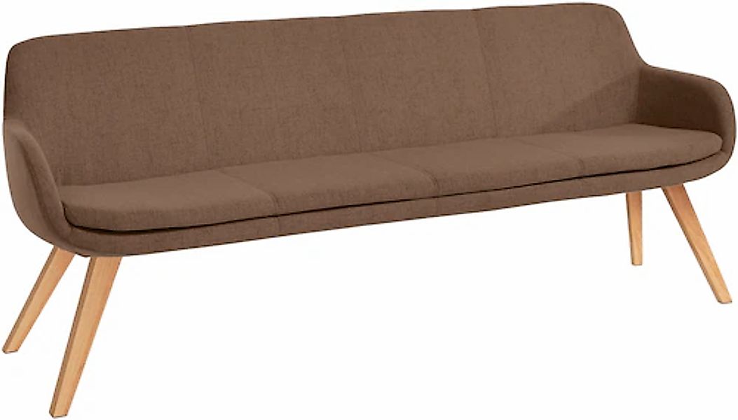 Musterring Essbank »Tavia« Stativgestell aus Eiche bianco massiv, Breite 18 günstig online kaufen