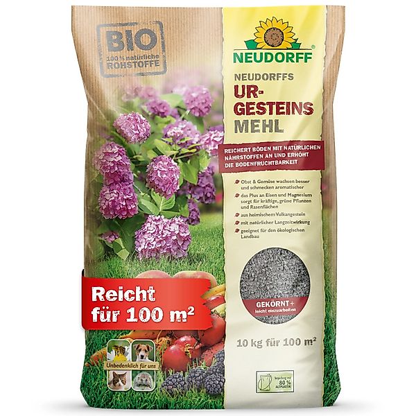Neudorff Bodenverbesserer UrgesteinsMehl 10 kg, erhöht günstig online kaufen