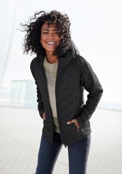 Vivance Steppjacke mit Strickfleece-Ärmeln günstig online kaufen
