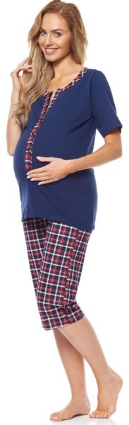 Be Mammy Umstandspyjama Damen Schlafanzug Stillpyjama günstig online kaufen