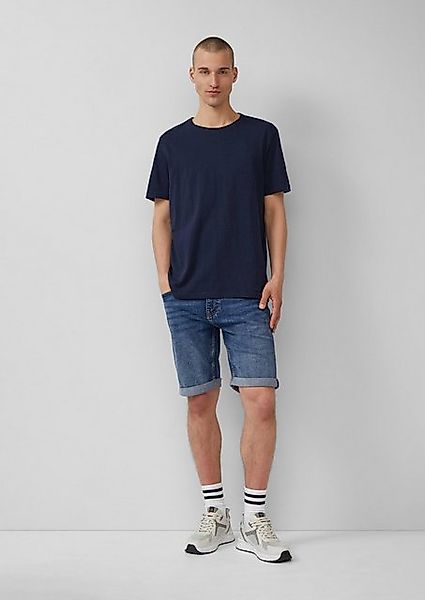 QS Cargoshorts Jeans-Shorts John / Regular Fit / Mid Rise Waschung günstig online kaufen