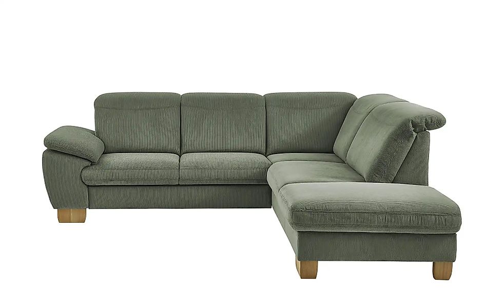 meinSofa Ecksofa  Raica-S ¦ grün ¦ Maße (cm): B: 266 H: 91 T: 243.0 Polster günstig online kaufen