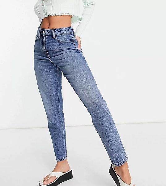 COLLUSION – x006 – Mom-Jeans in verwaschenem Mittelblau günstig online kaufen