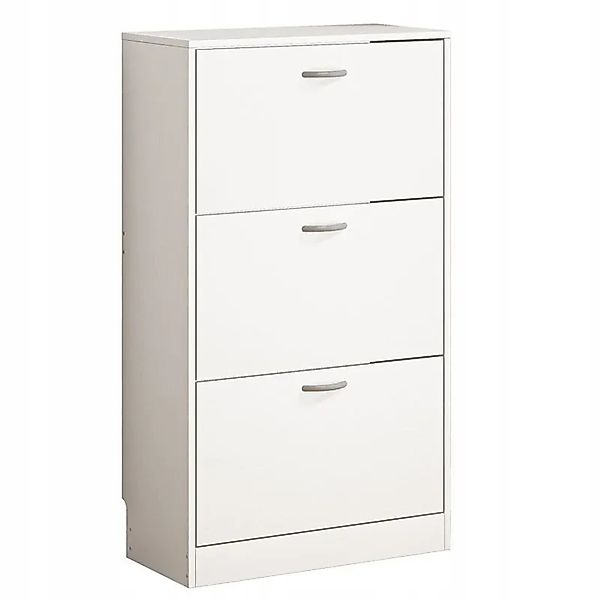 Rebiko Schrank Kommode Schuhregal für Den Flur 3 Türen Modern Loft 110 Cm günstig online kaufen