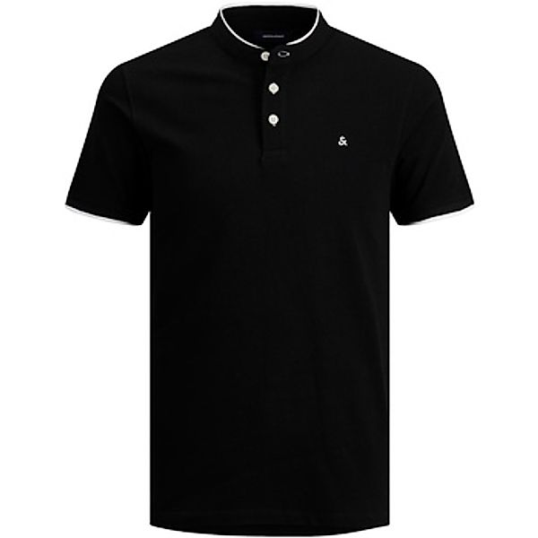 Jack & Jones Kurzarmshirt PAULOS MAO POLO mit kontrastfarbiger Kante am sch günstig online kaufen
