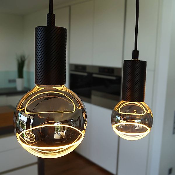 SEGULA LED Illusion G125 E27 5W dim rauch/klar günstig online kaufen
