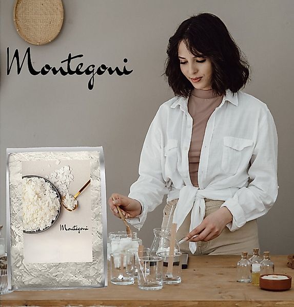 Montegoni Duftkerze 100% natürliches Sojawachs für Kerzen (ohne Zusatzstoff günstig online kaufen
