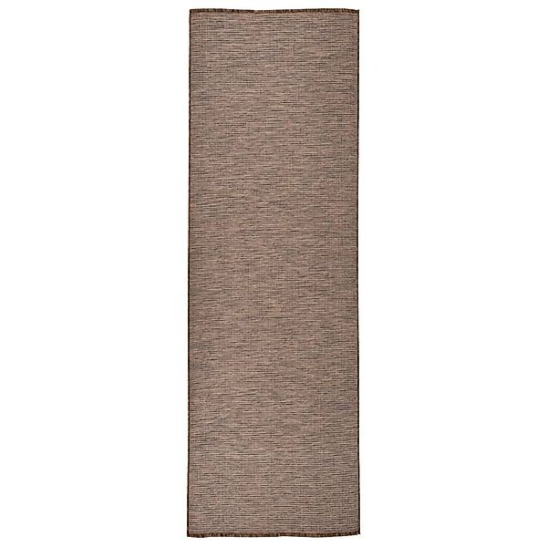 vidaXL Teppich Outdoor-Teppich Flachgewebe 80x250 cm günstig online kaufen