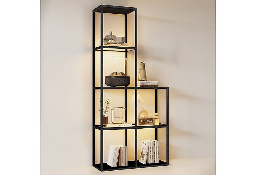 XERSEK Standvitrine Vitrinenschränke mit ferngesteuerte LED Glasvitrine Sam günstig online kaufen