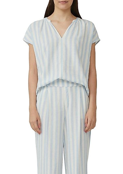 s.Oliver Kurzarmbluse mit All-Over Print günstig online kaufen