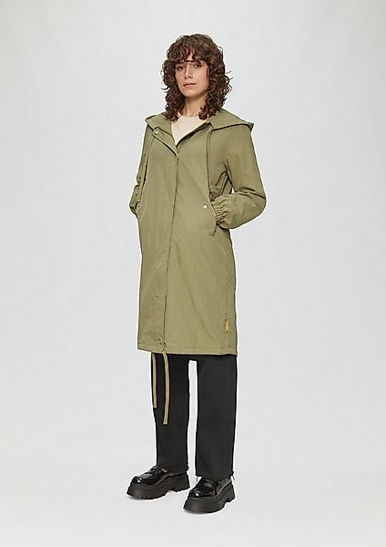 QS Parka Outdoor-Mantel Legerer Nylonparka mit Kapuze günstig online kaufen
