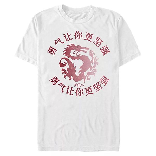 Disney - Mulan - Logo Courage - Männer T-Shirt günstig online kaufen