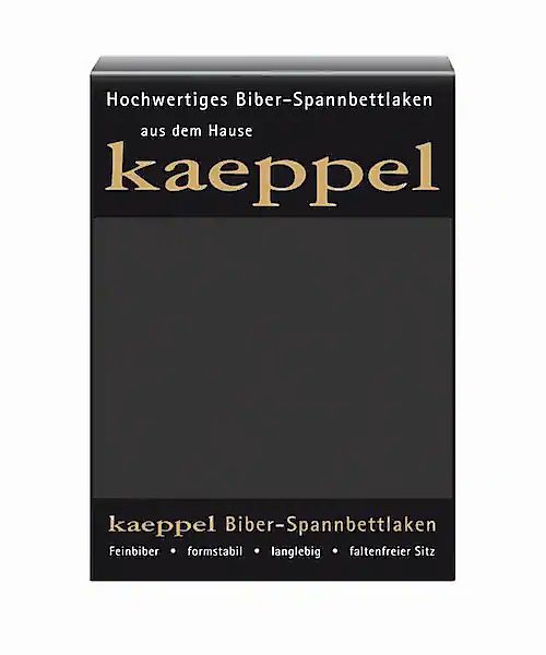 Kaeppel Spannbettlaken »Spannbettlaken Biber«, 100% Baumwolle, kuschelig we günstig online kaufen