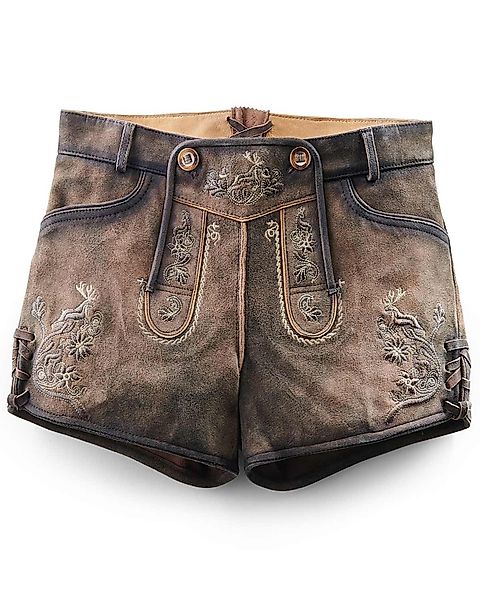 Maddox Trachtenlederhose MADDOX Kurze Damen Lederhose günstig online kaufen