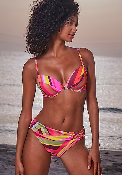 Bruno Banani Push-Up-Bikini mit edlem Zierring günstig online kaufen