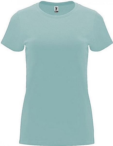 Roly Rundhalsshirt Damen Capri T-Shirt, Tailliert und eng anliegend geschni günstig online kaufen