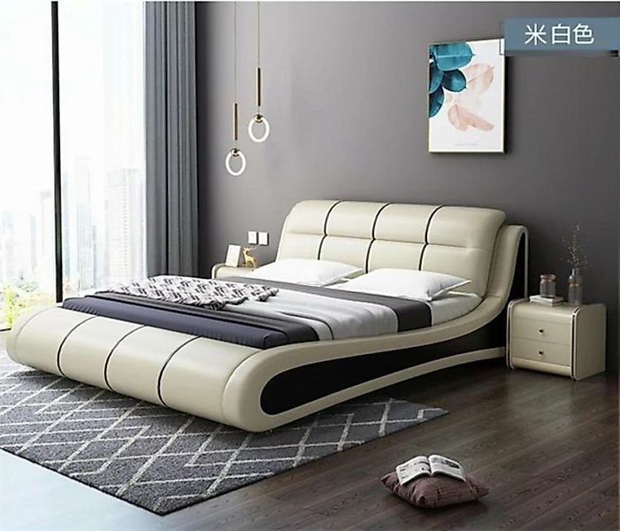 JVmoebel Bett Luxus Polster Ehe Doppel Neu Schlafzimmer Design Bett Betten günstig online kaufen