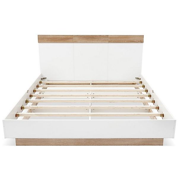 Gotagee Holzbett Doppelbett Jugendbett Schwebebett (Ohne Matratze) flaches günstig online kaufen