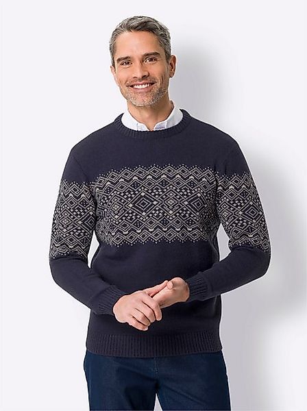 Sieh an! Strickpullover Rundhalspullover günstig online kaufen