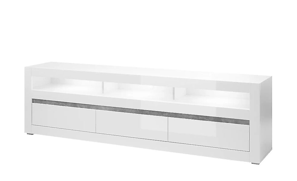 TV-Lowboard  Suavo ¦ weiß ¦ Maße (cm): B: 217 H: 63 T: 42.0 Kommoden & Side günstig online kaufen