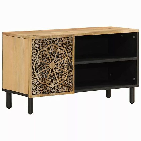 vidaXL TV-Schrank TV-Board 80x31x46 cm Massivholz Mango günstig online kaufen