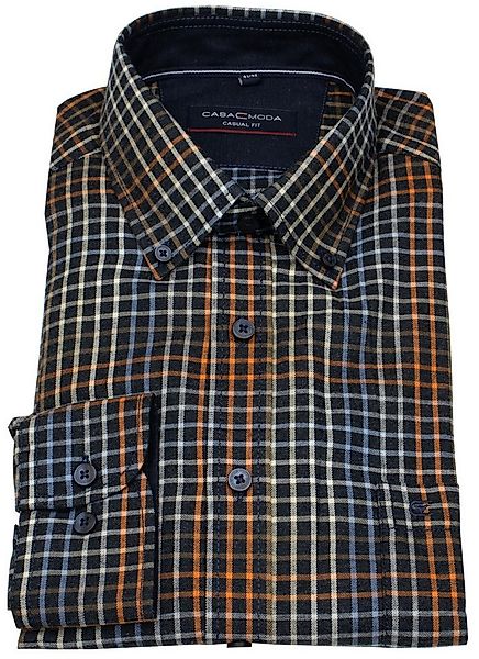 CASAMODA Karohemd Casamoda Comfort Fit Button-Down-Kragen günstig online kaufen