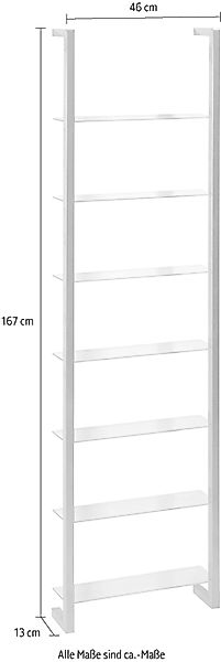 Spinder Design Wandregal CUBIC, Metall, Tiefe günstig online kaufen