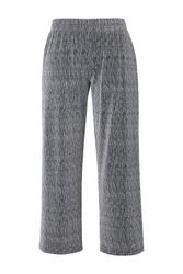 MIAMODA Funktionshose Hose weites Bein Glitzereffekt günstig online kaufen