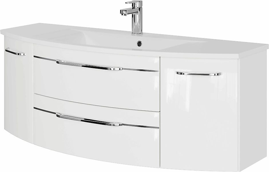 Saphir Waschtisch "Serie 7045 Mineralmarmor-Waschtisch und Unterschrank, 13 günstig online kaufen