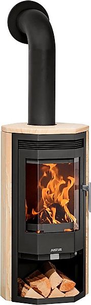 JUSTUS Kaminofen Usedom 5D Sandstein, 5 kW, Dauerbrand, Aufstellort in dein günstig online kaufen