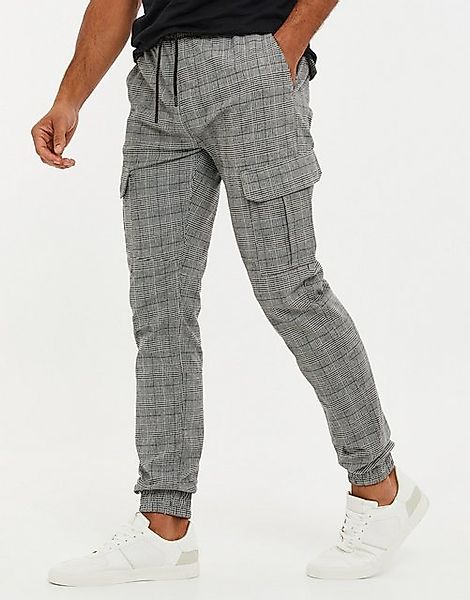 Threadbare Cargohose THB Trousers Port (1-tlg) mit angesagtem Karo-Muster günstig online kaufen