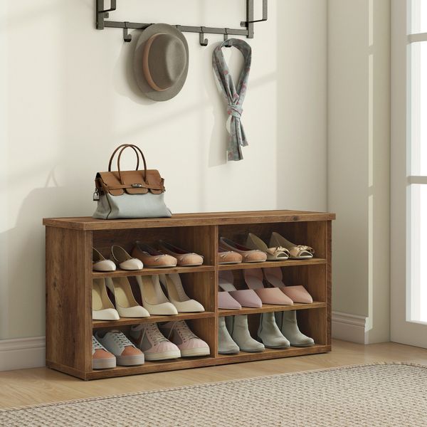 VASAGLE Schuhbank, Sitzbank mit Stauraum, Schuhregal günstig online kaufen