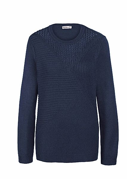 GOLDNER Strickpullover "Kurzgröße Baumwoll-Pullover in Rippenstruktur" Inte günstig online kaufen