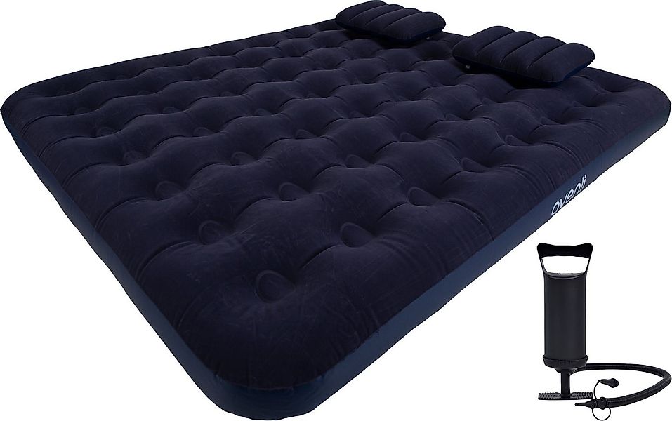Avenli Luftbett Luftmatratze Camping 203x183x22cm mit Pumpe und 2 Kissen, ( günstig online kaufen