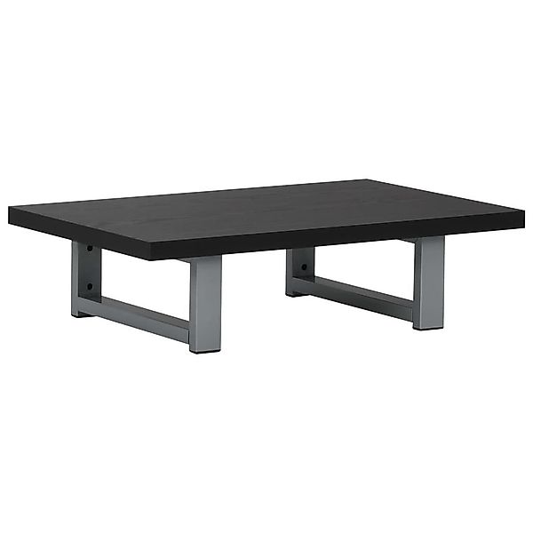 vidaXL Badezimmer-Set Badmöbel Schwarz 60×40×16,3 cm, günstig online kaufen
