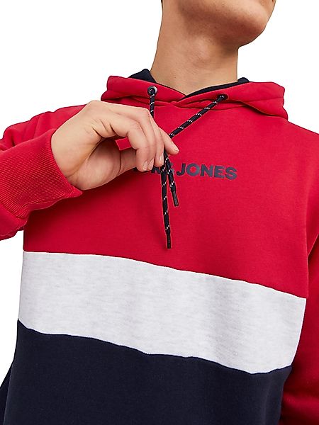 Jack & Jones Herren Hoodie Kapuzenpullover JJEREID BLOCKING - Regular Fit günstig online kaufen