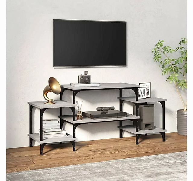 furnicato TV-Schrank Grau Sonoma 117x35x52 cm Holzwerkstoff günstig online kaufen