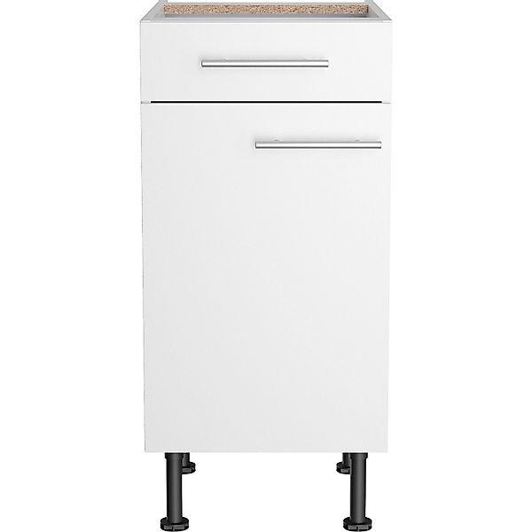 Optifit Küchen-Unterschrank Bengt932 40 cm x 87 cm x 58,4 cm Weiß günstig online kaufen