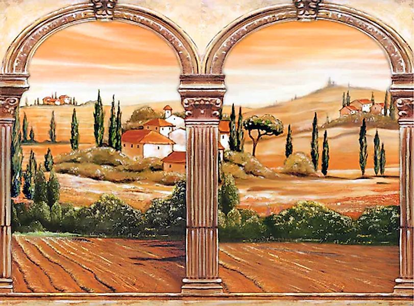 Papermoon Fototapete »Tuscany« glatt günstig online kaufen