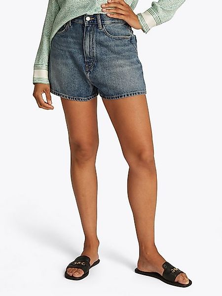 Tommy Hilfiger Shorts DNM MINI FLARE SHORT HW SELI mit ausgestellter Beinfo günstig online kaufen