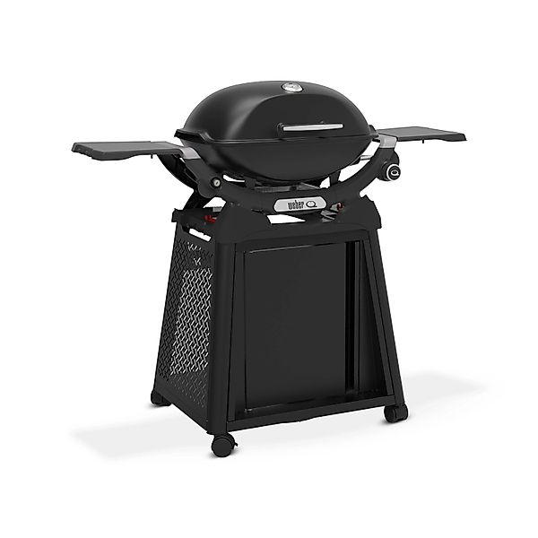 Weber Gasgrill Q2200N 1 Brenner & Rollwagen Schwarz günstig online kaufen