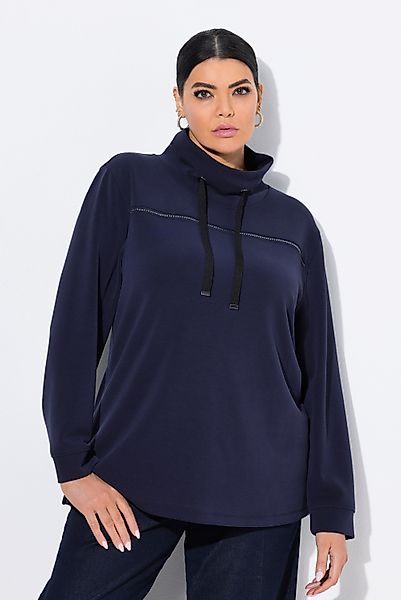 Ulla Popken Sweatshirt Sweatshirt Ziersteine Classic günstig online kaufen