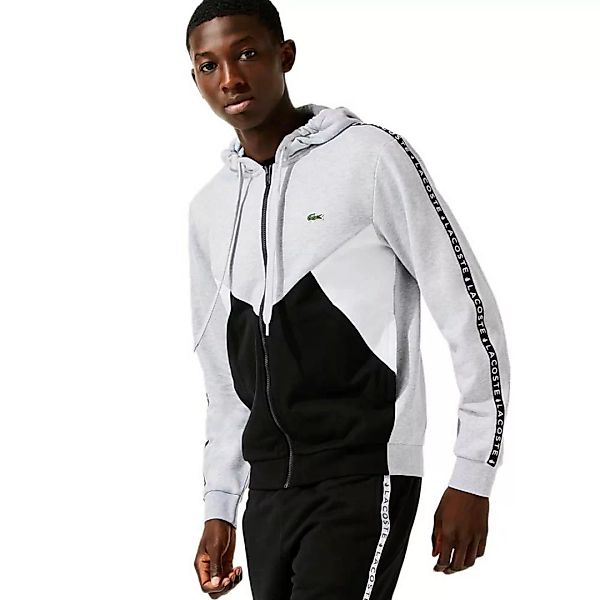 Lacoste Sh6905 Sweatshirt 2XL Silver Chine / Black-White günstig online kaufen