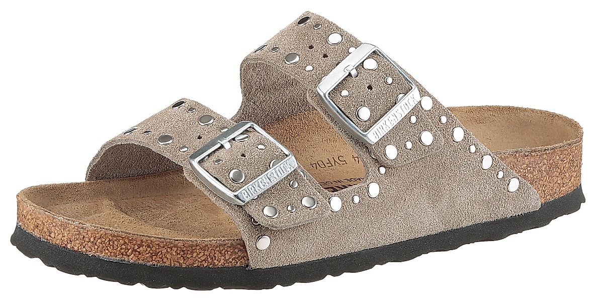 Birkenstock ARIZONA RIVET Pantolette Strandschuh, Hausschuh, günstig online kaufen