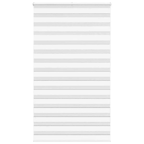 vidaXL Doppelrollo Weiß 120x200 cm Stoffbreite 115,9 cm Polyester 4014785 günstig online kaufen