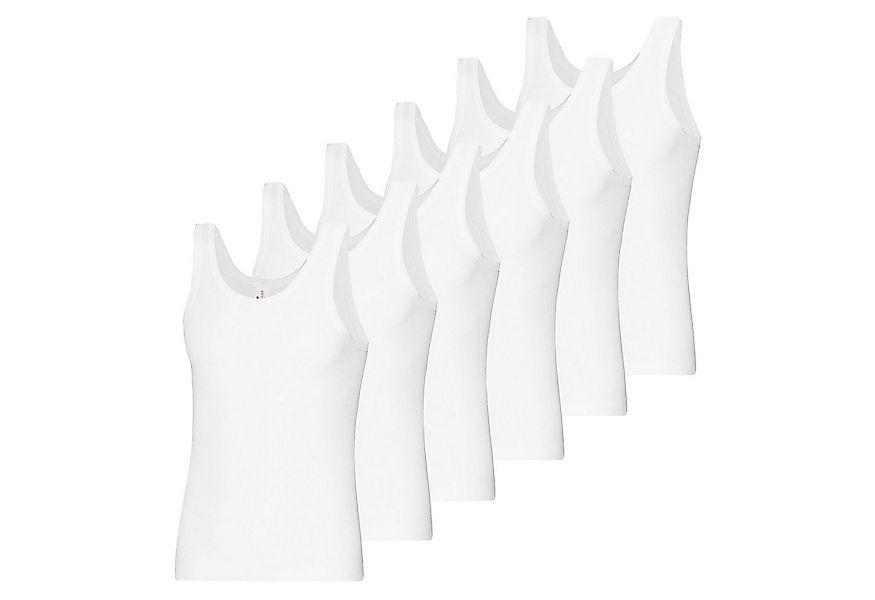 Schöller Unterhemd DOPPELRIPP (Mehrpack, 6-St) mit Rundhals-Ausschnitt, 6er günstig online kaufen