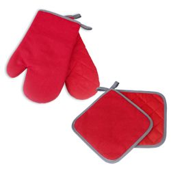 Delindo Lifestyle Topfhandschuhe Ofenhandschuhe/Topflappen, (4er Sparset, günstig online kaufen