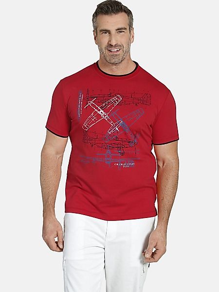 Charles Colby T-Shirt EARL DILLONS Bündchenkanten günstig online kaufen