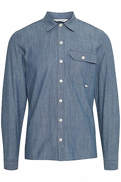 Casual Friday Langarmhemd Anton LS denim shirt 20504387 Langarmhemd aus Lei günstig online kaufen