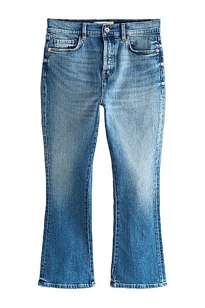 Next Bootcut-Jeans Verkürzte Bootcut Jeans, Kurzgröße (1-tlg) günstig online kaufen